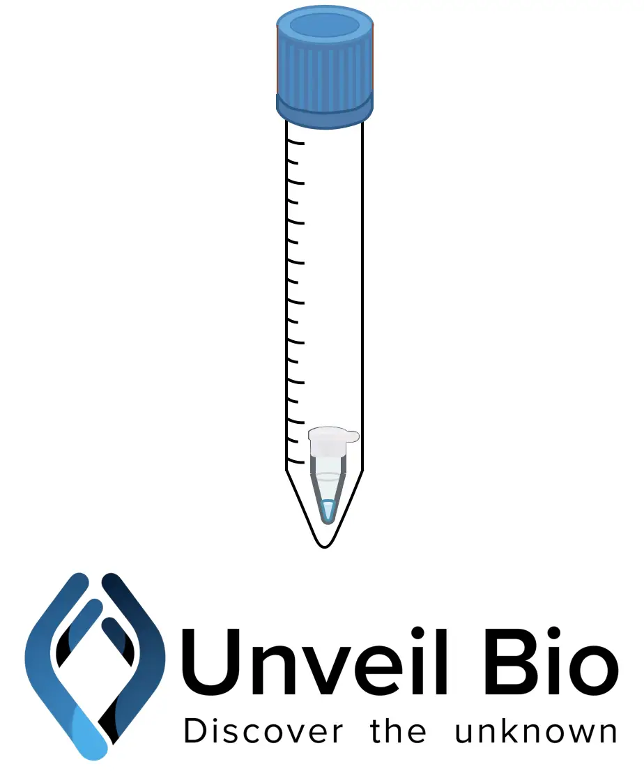 a singe wrapped PCR tube in a Falcon tube